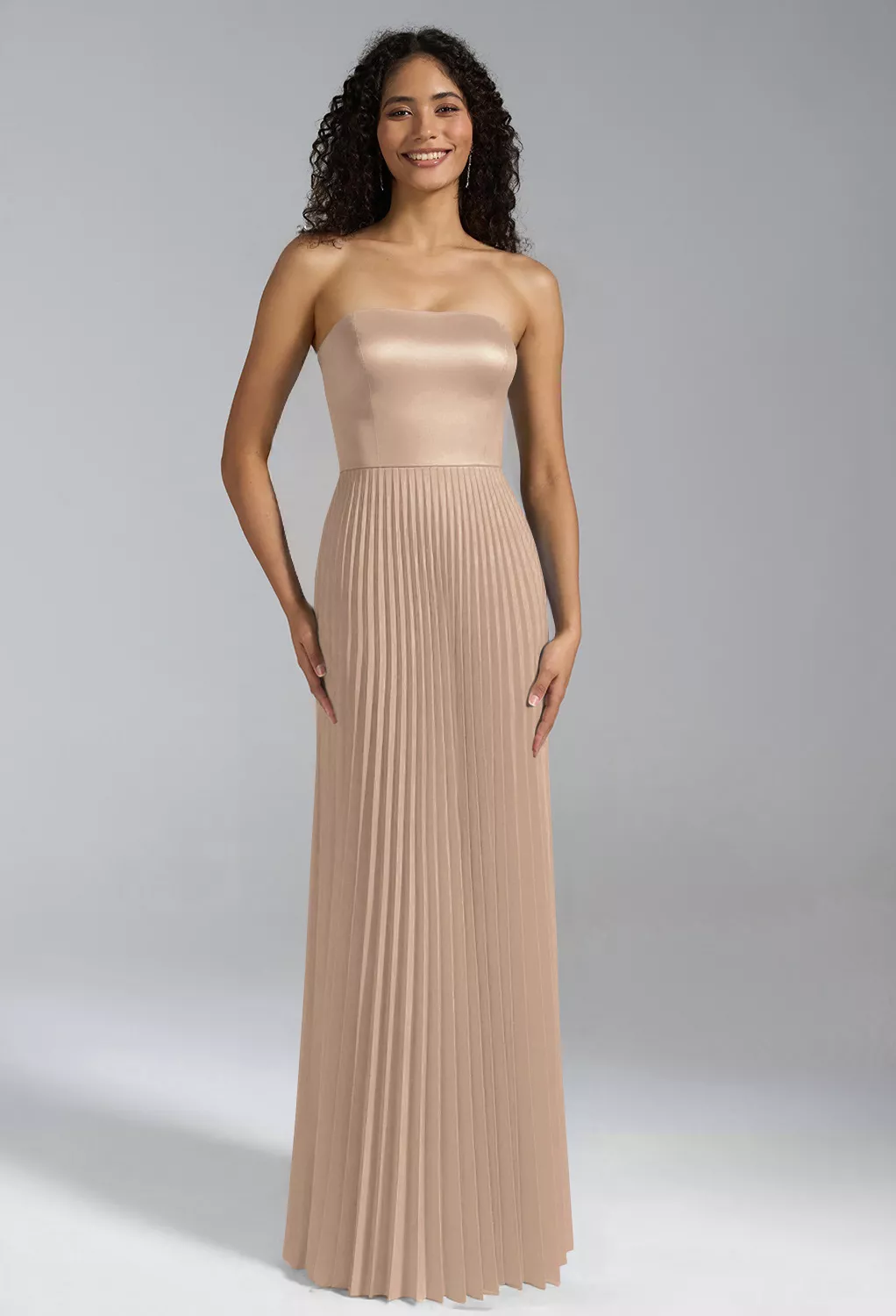 AW Hermione Taupe  Bridesmaid Dresses